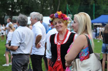 Dobra zabawa na dożynkach gminy Wieluń